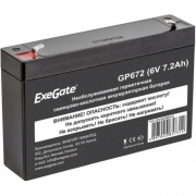 Батарея Exegate GP672 EP234536RUS, черный