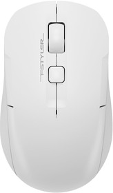 Мышь A4Tech Fstyler FG16CS Air белый оптическая (2000dpi) silent беспроводная USB для ноутбука (4but)