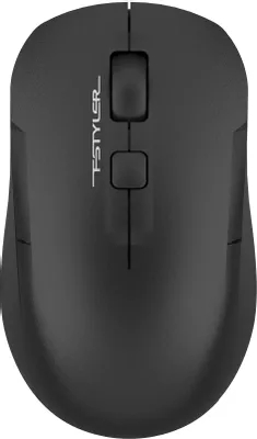 Мышь A4Tech Fstyler FG16C Air черный оптическая (2000dpi) беспроводная USB для ноутбука (4but)