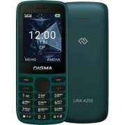 Мобильный телефон Digma A250 Linx 128Mb 0.048 черный моноблок 3G 4G 2Sim 2.4" 240x320 GSM900/1800 GSM1900