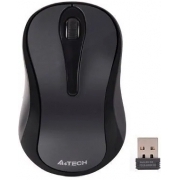Мышь A4Tech G3-280NS серый оптическая (1200dpi) silent беспроводная USB для ноутбука (3but)