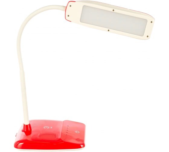 Настольный светильник ЭРА NLED-447-9W-R, красный