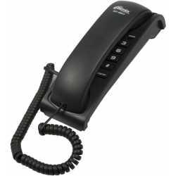 Телефон проводной Ritmix RT-007 черный