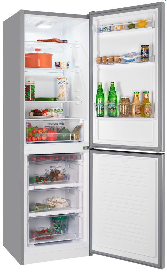 Холодильник NORDFROST NRB 162NF S серебристый