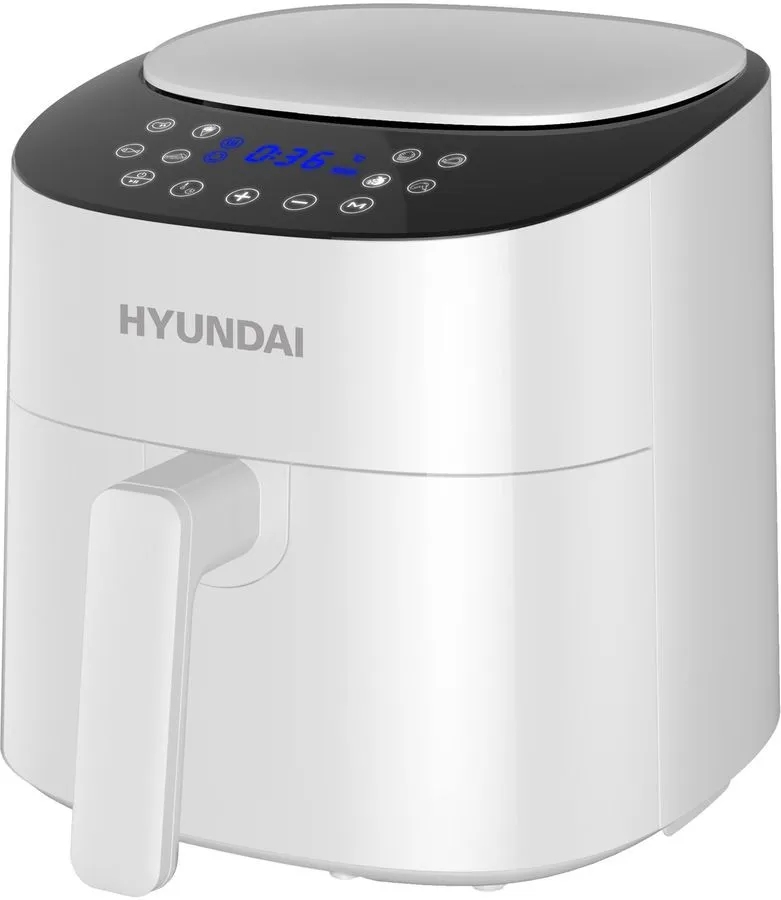 Аэрогриль Hyundai HYF-4055 1500Вт белый/черный