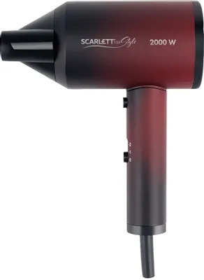Фен Scarlett SC-HD70I38 2000Вт бордовый
