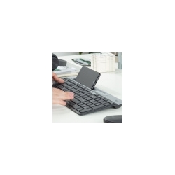 Клавиатура Logitech K580 черный USB беспроводная BT/Radio slim Multimedia (920-010622)