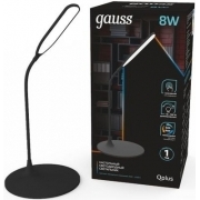 Светильник Gauss GT5022 настольный на подставке черный 8Вт