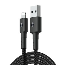Кабель USB/Lightning ZMI MFi 100 см, 2.4A, 12Вт (AL805/AL803 Black), черный