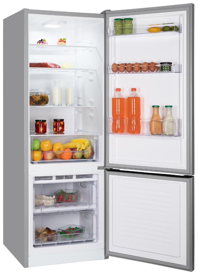 Холодильник NORDFROST NRB 122 S серебристый