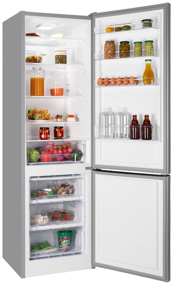 Холодильник NORDFROST NRB 134 S серебристый