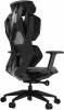 Кресло игровое GMNG GG-CH210B черный сиденье черный кожа с подголов. крестов. пластик черный