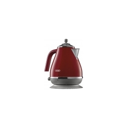 Чайник электрический Delonghi KBOC2001.R 1.7л. 2000Вт красный (корпус: нержавеющая сталь)