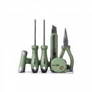 Набор ручного инструмента "Home Series Green" Deli HT0006L  6 предметов