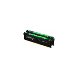 Память DDR4 2x16GB 2666MHz Kingston KF426C16BB12AK2/32 Fury Beast RGB RTL Gaming PC4-21300 CL16 DIMM 288-pin 1.2В dual rank с радиатором Ret
