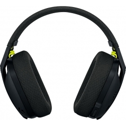 Наушники с микрофоном Logitech G435 Lightspeed, черный/желтый (981-001050)