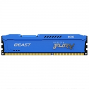 4GB DDR3 1600MHz DIMM FURY Beast Blue KF316C10B/4 CL10, 1.5V, Non-ECC
