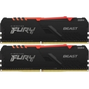 Оперативная память Kingston Fury Beast KF432C16BB2AK2/16 DDR4 - 2x 8ГБ 3200МГц DIMM Ret