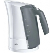 Чайник электрический Braun WK500 1.7л. 3000Вт белый/серый (корпус: пластик)