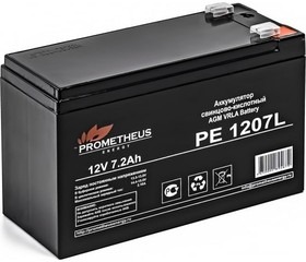 аккумулятор свинцово-кислотный Prometheus Energy PE1207L (12V 7Ah) 