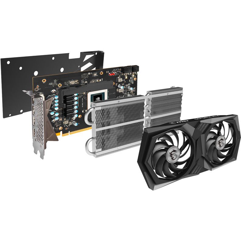 Видеокарта MSI GeForce RTX 3060 GAMING X 12G 12Gb