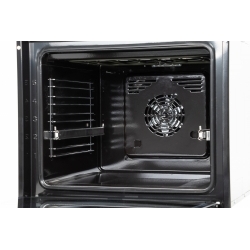 Духовой шкаф Электрический Hyundai HEO 6648 IX черный/серебристый