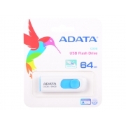 USB флешка ADATA C008 64GB White Blue (AC008-64G-RWE) USB 2.0