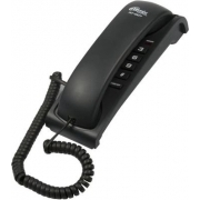 Телефон проводной Ritmix RT-007, черный