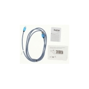Кабель Hama H-201553 00201553 USB-A-Lightning MFI 1.5м синий
