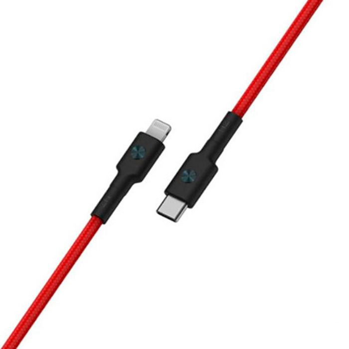 USB-кабель ZMI AL875 USB Type-c to Lightning PP braided Cable 1.5m red (ZMKAL875CNRD)