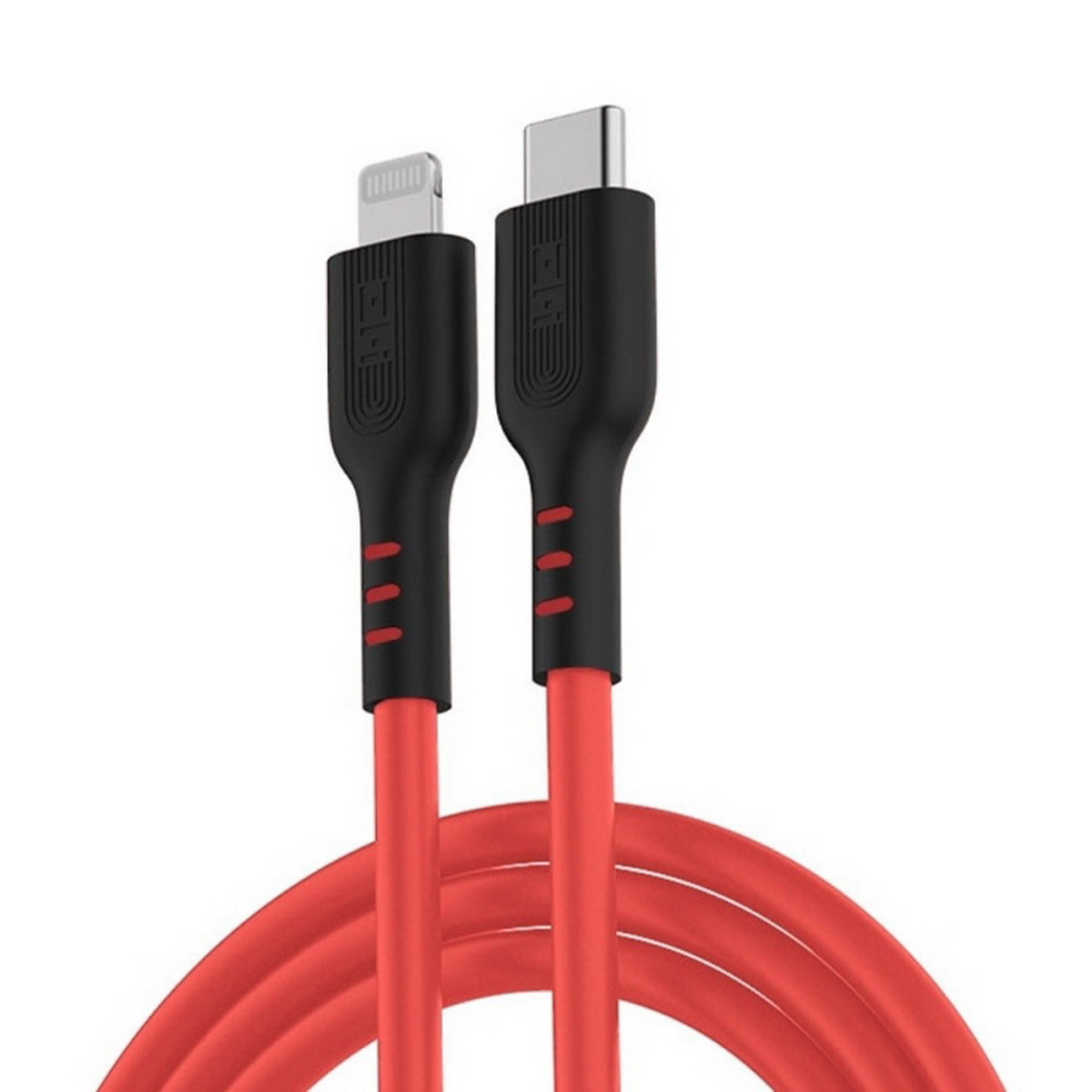 USB-кабель ZMI GL870 Type-C to Lightning silicone Cable ?1m? red (ZMKGL870CNRD)