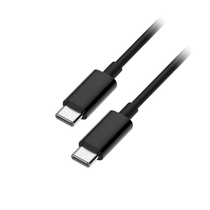 USB-кабель USB-C to USB-C cable 5A (1.5m) black 100W (ZMKAL08ECNBK)