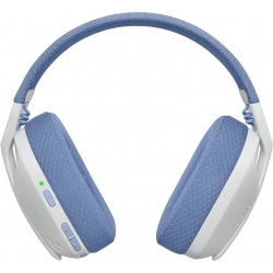 Наушники с микрофоном Logitech G435 белый/синий (981-001077)