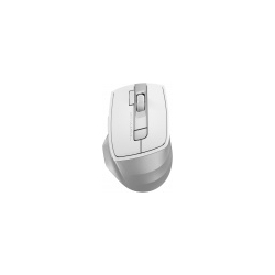 Мышь A4Tech Fstyler FG45CS Air белый/серебристый оптическая (2000dpi) silent беспроводная USB для ноутбука (7but)