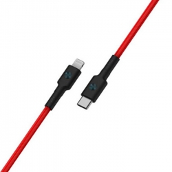 USB-кабель ZMI AL875 USB Type-c to Lightning PP braided Cable 1.5m red (ZMKAL875CNRD)