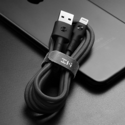 USB-кабель ZMI Lightning MFi AL805 black (100cm) (ZMKAL805CNBK)