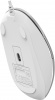 Мышь A4Tech Fstyler FM26S серебристый/белый оптическая (2000dpi) silent BT/Radio USB для ноутбука (3but)