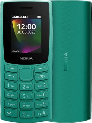 Мобильный телефон Nokia 106 (TA-1564) DS EAC 0.048 зеленый моноблок 3G 4G 1.8