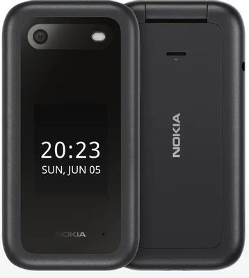 Мобильный телефон Nokia 2660 TA-1469 DS EAC 0.048 черный раскладной 3G 4G 1.8
