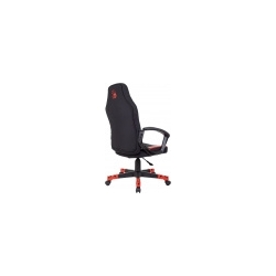 Кресло игровое A4Tech Bloody GC-190 черный/красный текстиль/эко.кожа крестов. пластик
