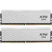 Модуль памяти ADATA XPG Lancer Blade Gaming DDR5 Общий объём памяти 32Гб Module capacity 16Гб Количество 2 6000 МГц Радиатор Множитель частоты шины 30 1.35 В RGB белый AX5U6000C3016G-DTLABRWH