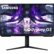 Монитор Samsung 27" Odyssey G3 S27AG320NI черный VA LED 1ms 16:9 HDMI полуматовая HAS Piv 250cd 178гр/178гр 1920x1080 165Hz FreeSync Premium DP WQ 4.8кг