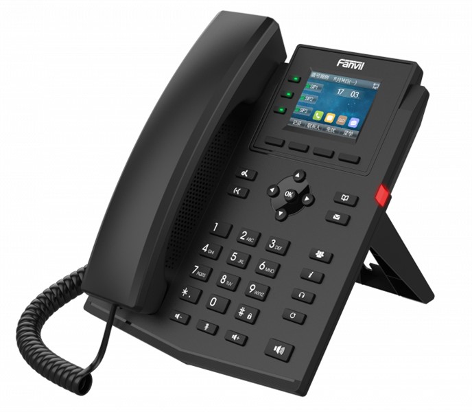 Телефон IP Fanvil X303 c б/п черный