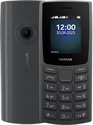 Мобильный телефон Nokia 110 (TA-1567) DS EAC 0.048 черный моноблок 3G 1.8