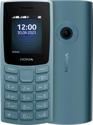 Мобильный телефон Nokia 110 (TA-1567) DS EAC 0.048 синий моноблок 3G 1.8