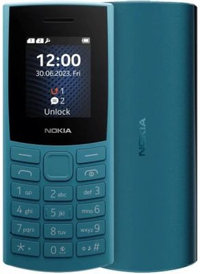 Мобильный телефон Nokia 105 (TA-1557 )DS EAC 0.048 голубой моноблок 3G 1.8