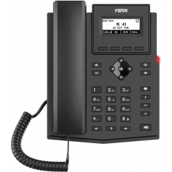 Телефон IP Fanvil X301 c б/п черный