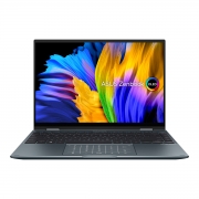 Ноутбук ASUS Zenbook 14 Flip UP5401ZA-KN012W Intel® Core i5-12500H/8GB/SSD512GB/14"/2.8K (2880x1800)/OLED)/Touch/Win11/90Hz/Pine Grey (90NB0XL1-M002C0)