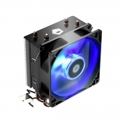 Вентилятор ID-COOLING SE-902X-B LGA1700/1200/115X/AM5/AM4 (30шт/кор, TDP 100W, PWM, 2 тепл.трубки прямого контакта, Blue LED FAN 92mm) RET