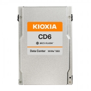 2.5" U.3 1920GB KIOXIA CD6-R Enterprise SSD KCD61LUL1T92 PCIe Gen4x4 with NVMe 1.4, KCD61VUL1T60 5800/1150, IOPS 700/30K, MTBF 2.5M, TLC, 1DWPD, 15mm, Bulk